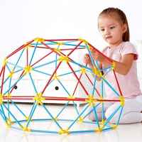 Бамбуков конструктор Hape, Flexistix, Геодезически структури, 177 части-kYmwn.jpeg