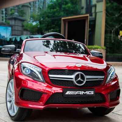 Акумулаторна кола JJ Mercedes GLA45, червен металик