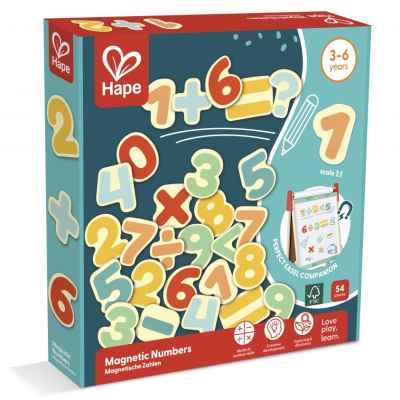 Магнитни цифри и знаци Hape, 37 части