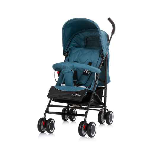 Лятна бебешка количка Chipolino Майли, синьо-зелено