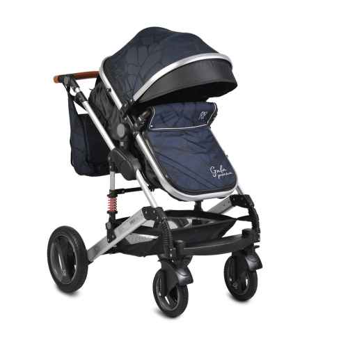 Комбинирана бебешка количка Moni Gala Premium, Azur