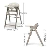 Столче за хранене KinderKraft Tino, Beige-lCtG2.jpeg