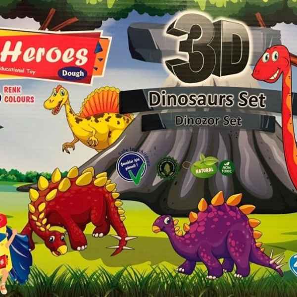 Комплект за моделиране Heroes, 3D Динозаври-lCvix.jpeg
