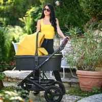 Комбинирана бебешка количка 3в1 Lorelli Boston, Lemon Curry + адаптори-lFRRG.jpeg