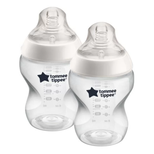 Шише за хранене Tommee Tippee Easi-Vent 0м+, 260 мл, 2 бр.