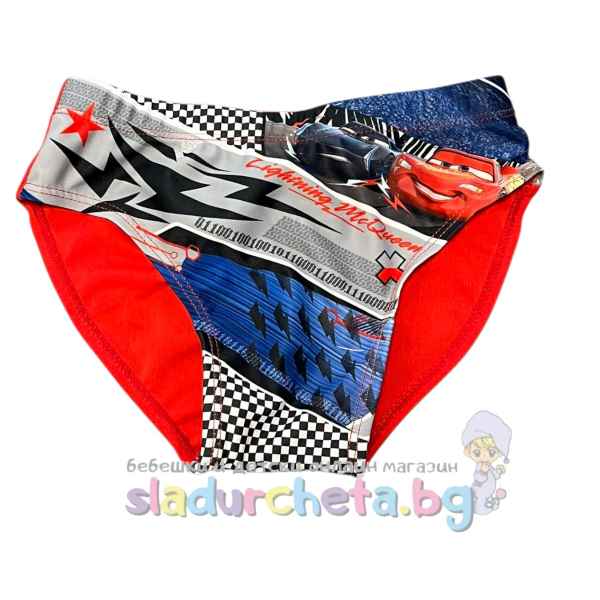 Детски бански Sun City, Маккуин червен-lJfO9.jpeg