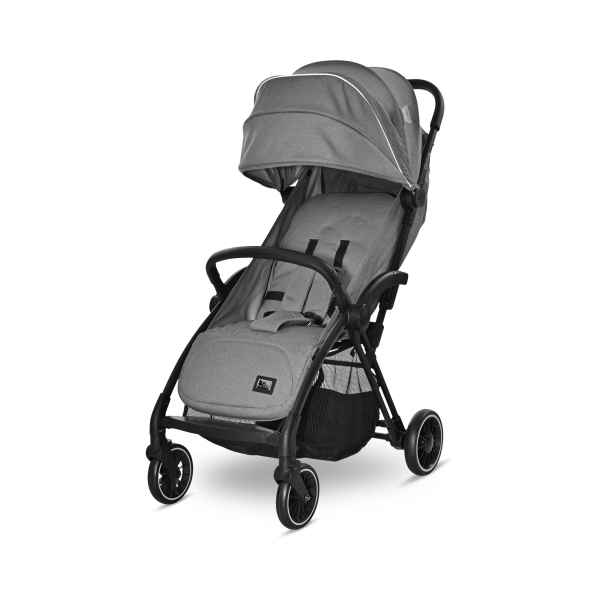 Лятна бебешка количка Lorelli Quick с автоматично сгъване, Grey-lM4Gq.jpeg
