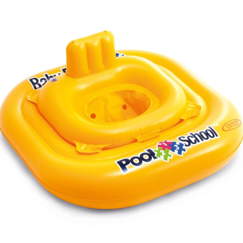 Бебешки надуваем пояс Intex, Deluxe Baby Float Pool School