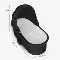 Комбинирана бебешка количка 2в1 Kikka Boo Tiffany, Light grey 2024-lTTxd.jpeg