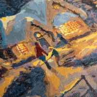 Творчески комплект Craft Buddy, Рисуване по номера, Завръщане на село за Коледа-lYRXV.jpeg