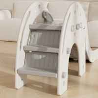 Детска пързалка с баскетболен кош Feelkids, Слонче кафява-lZeXN.jpeg