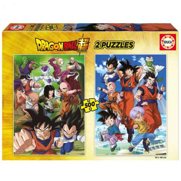 Пъзел Educa, Dragon Ball 2 в 1, 2 х 500 части-lbhMt.jpeg
