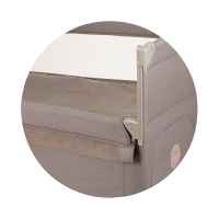 Бебешка кошара с падаща страна Chipolino Релакс, тирамису лен-leTjf.jpeg