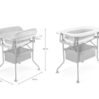 Бебешка вана със стойка и повивалник 2в1 Kinderkraft Bubbly-loaqb.png