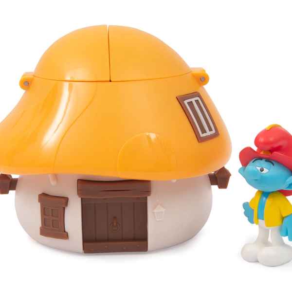 Къщичка със Смърф за игра Comsed, оранжева-ltRiD.jpeg