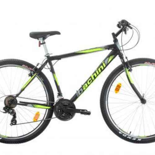 Велосипед Bachini Pro 27.5, черен/зелен