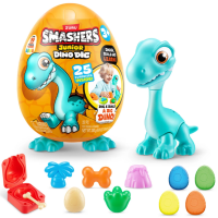 Dino Smashers Zuru Голямо яйце 4 броя фигурки на динозавър, син-mCMBI.png