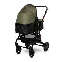 Комбинирана бебешка количка 3в1 Lorelli Alba Premium, Loden Green-mJDgW.jpeg
