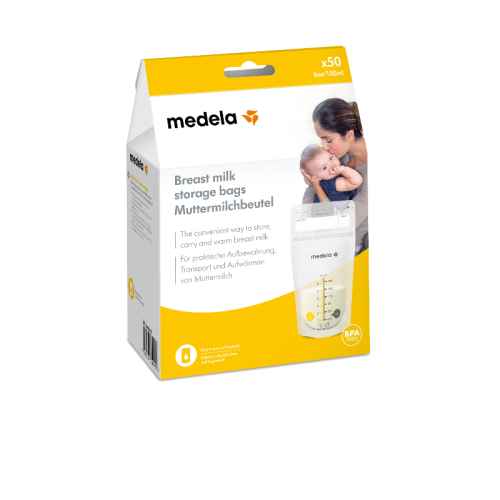 Пликчета за съхранение на кърма Medela, 50 бр.