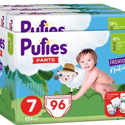 Гащички Pufies Fashion & Nature 7, 17кг+ 96 бр.