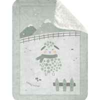 Супер меко бебешко одеяло с шерпа Kikka Boo, Sleepy Sheep 110/140 см-mW5Vi.jpg