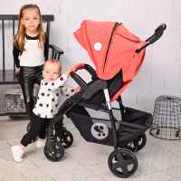 Бебешка количка Lorelli DAISY BASIC, Cool grey + покривало-mWS1V.jpeg