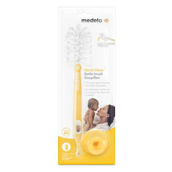 Четка за почистване на шишета и биберони Medela-maqZa.jpeg