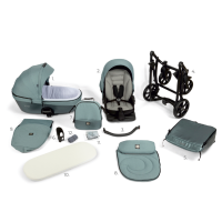 Комбинирана бебешка количка 2в1 Tutis VIVA 5+ Leather, Sage-my2Ln.png