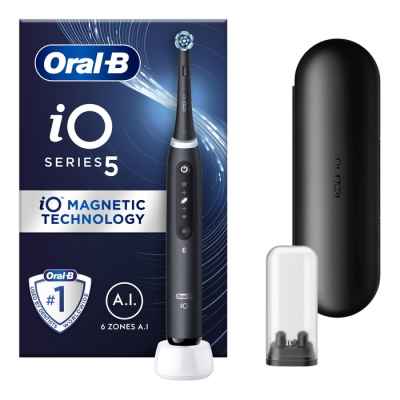 Електрическа четка за зъби Oral-B IO S5+ TC, черна