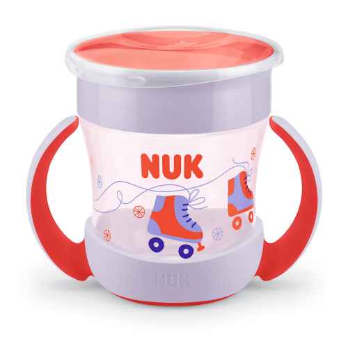 Чаша 360° NUK EVOLUTION mini Magic Cup 6+ 160ml, червена