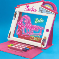 Светеща дъска за рисуване Comsed Premium Glow Pad, Barbie-nERr9.png