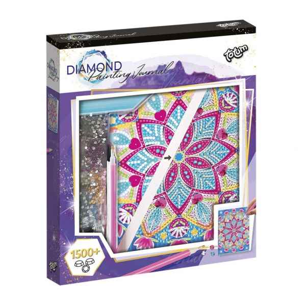 Творчески комплект Totum, Декорирай сам дневник с диаманти, Мандала-nIWJ3.jpeg