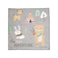 Бебешка кошара Lorelli Play n relax, Grey adventure-nKbhZ.jpeg