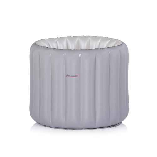 Бебешка вана с помпа Chipolino Bubble Nest, сива