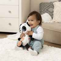 Плюшена панда за гушкане с бял шум и мека светлина Tiny Love, Black&White Decor-nLnYu.jpeg