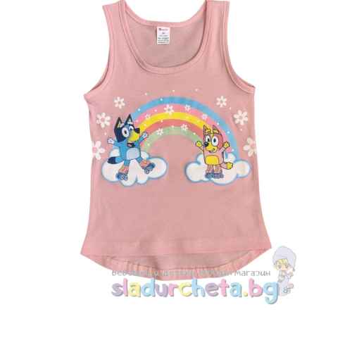 Детски потник Светли, цвят праскова