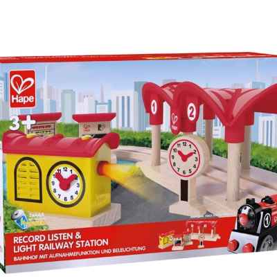 Запиши, чуй и освети жп гара Hape