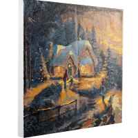 Творчески комплект Craft Buddy, Рисуване по номера, Завръщане на село за Коледа-nq19f.jpeg