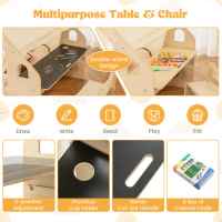 Детска дървена къща 6в1 Ginger Home, Стол, Маса, Черна Дъска, Органайзер, Тента и Мека Подложка-ns1VO.jpeg