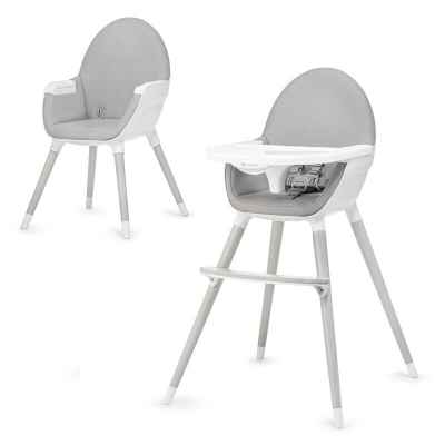 Столче за хранене KinderKraft FINI 2 в 1, All grey