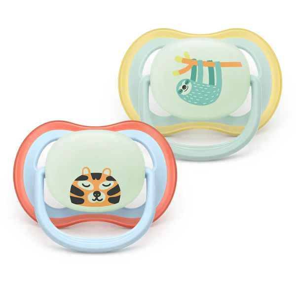 2 бр. залъгалки Philips Avent Ultra Air Night 0-6м ленивец и тигър, сини-nypLv.jpeg