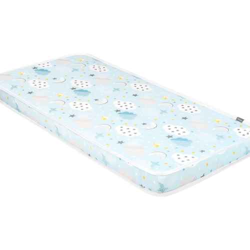 Детски матрак Kikka Boo Fantasia Clouds Blue, 60x120x9см