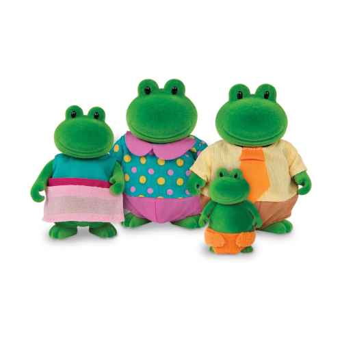 Комплект фигурки Li′l Woodzeez Battat, Семейство жабки