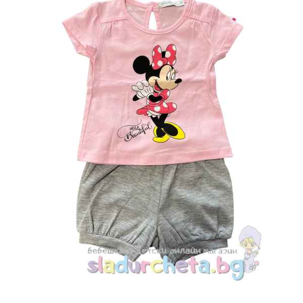 Комплект от 2 части Светли - тениска и къс панталон-oEYKa.jpeg