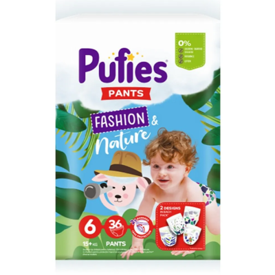 Гащички Pufies Fashion & Nature 6, 15кг+ 36 бр.