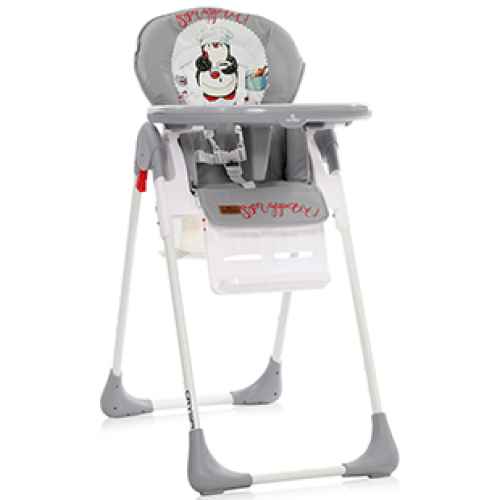 Столче за хранене Lorelli Cryspi, Grey penguin