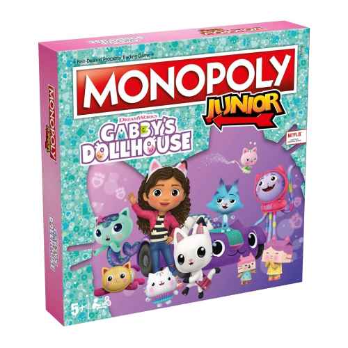 Настолна игра Winning Moves, Монополи, Gabby′s Dollhouse