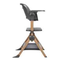 Бебешка мини кошара + Столче за хранене 2в1 Kikka Boo Sleat Me, Grey-oR7XX.jpeg