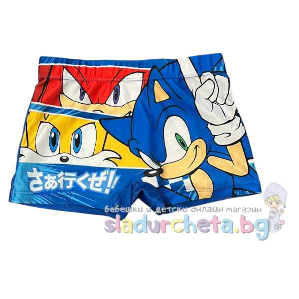 Детски бански E plus M, Соник син-oVN3Z.jpeg