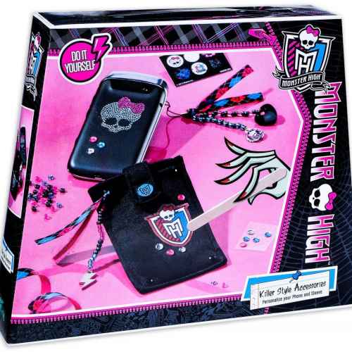 Творчески комплект Totum, Monster High, Декорирай сам своя телефон